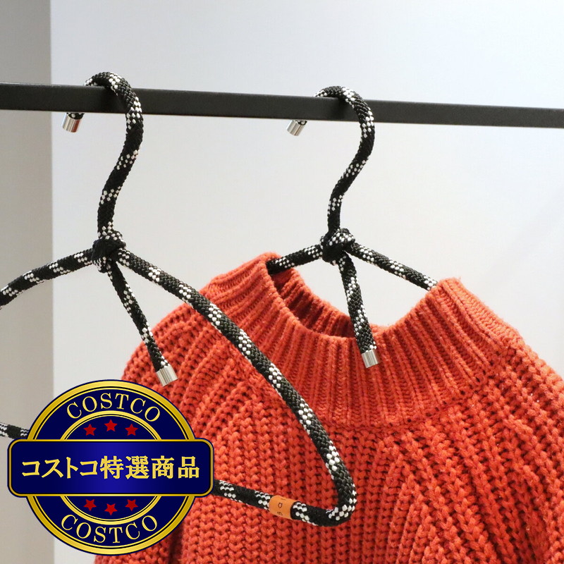 (コストコ) チャナカンパニー Balmy Hanger(バルミーハンガー) musubimeハンガー 16本セット TP-ECL01-41-8ST - 画像 (3)