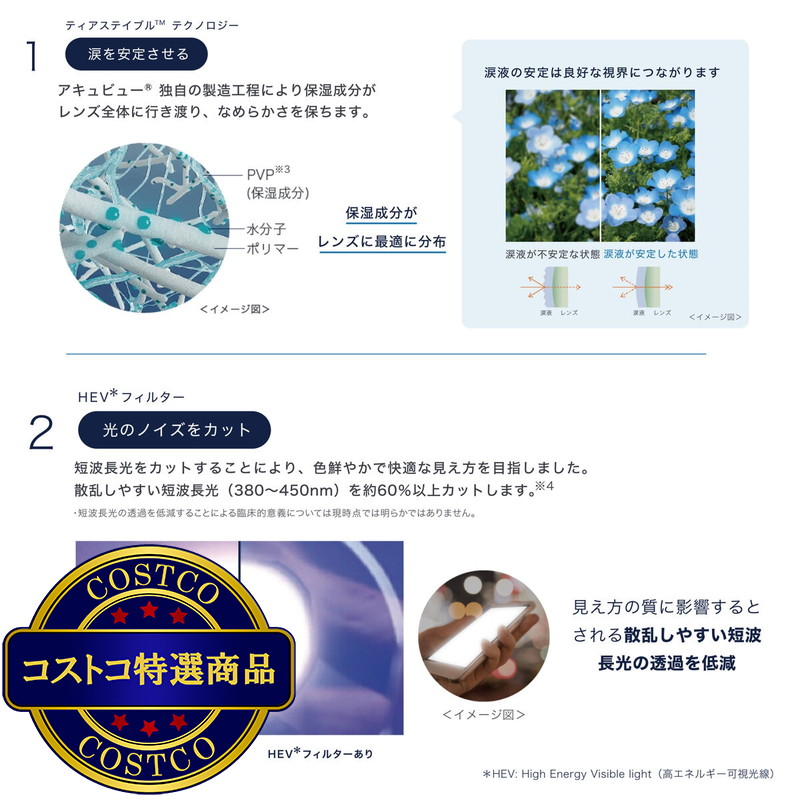 (コストコ) 【処方指示書の提出が必要です】ワンデー アキュビュー? オアシス? MAX - 画像 (4)