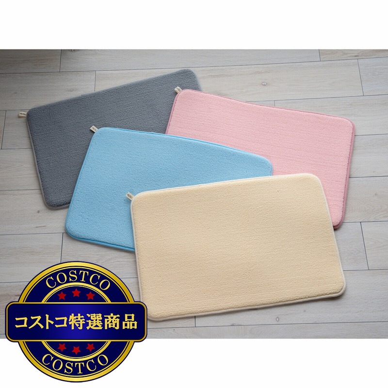 (コストコ) 乾きやすいバスマット アモ プラス 40x60cm 2枚セット