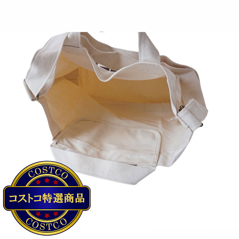 (コストコ) ザ・ノース・フェイス ロゴ キャンバス トートバッグ - 画像 (3)