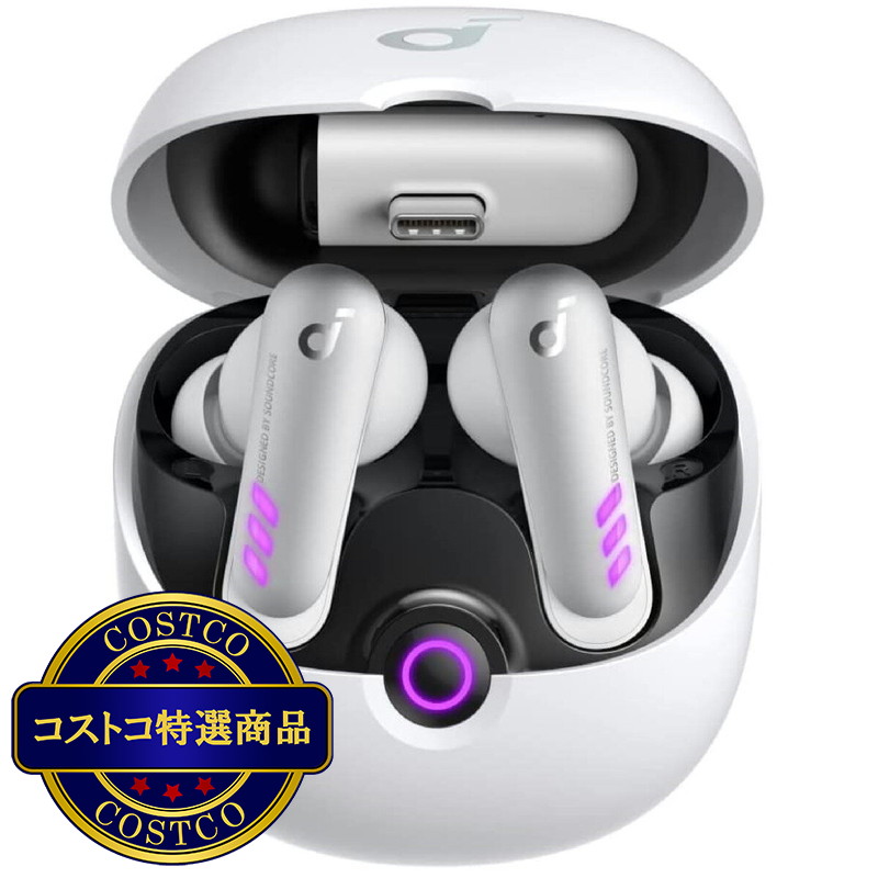 (コストコ) アンカー サウンドコア VR P10 完全ワイヤレスゲーミングイヤホン A3850Z21