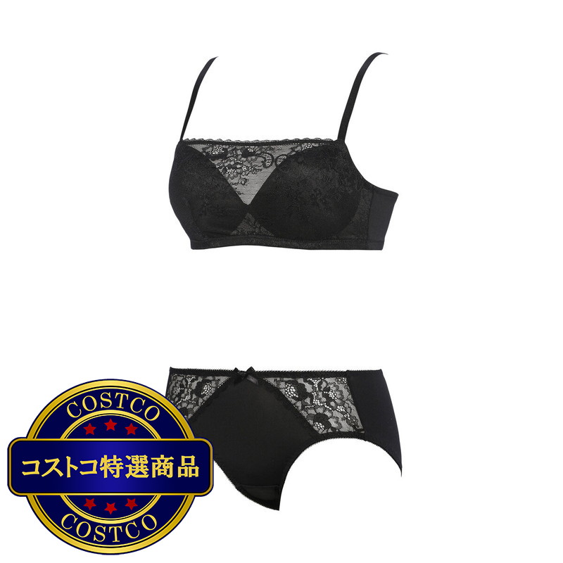 (コストコ) トリンプ・インターナショナル・ジャパン レーシー ノンワイヤーブラ&ショーツセット - 画像 (2)