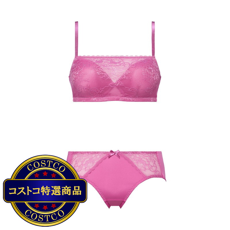 (コストコ) トリンプ・インターナショナル・ジャパン レーシー ノンワイヤーブラ&ショーツセット - 画像 (3)