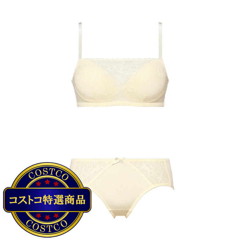 (コストコ) トリンプ・インターナショナル・ジャパン レーシー ノンワイヤーブラ&ショーツセット - 画像 (4)