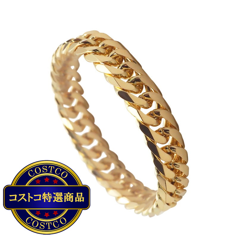 (コストコ) K18 6面ダブル喜平リング 3.5mm幅 14号 - 画像 (2)