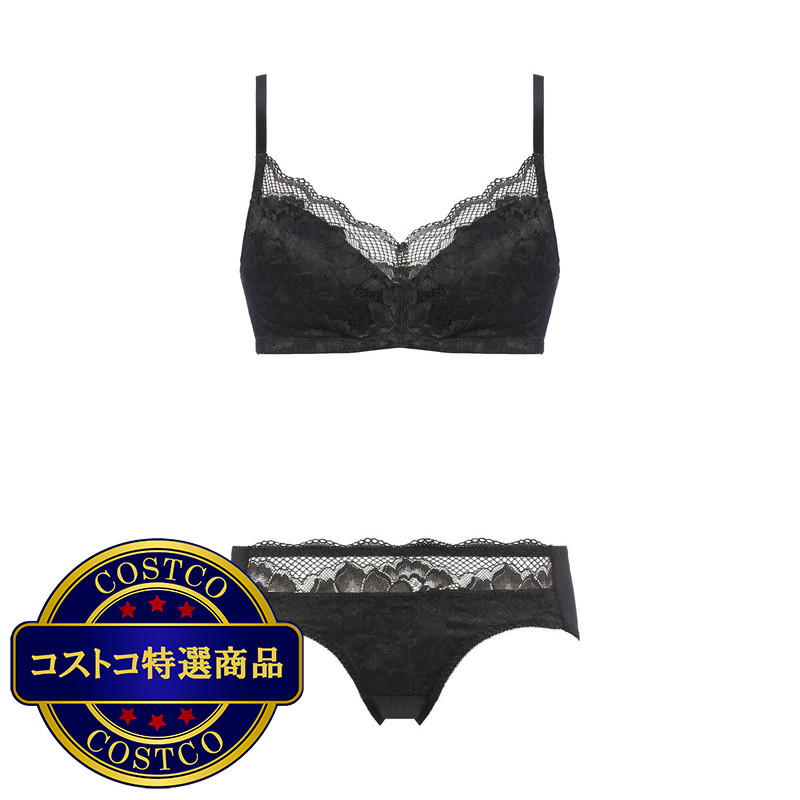 (コストコ) トリンプ・インターナショナル・ジャパン  ノンワイヤー ブラ＆ショーツセット
