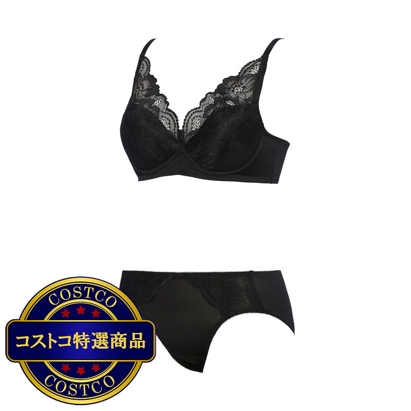 (コストコ) トリンプ・インターナショナル・ジャパン ノンワイヤー プランジ ブラ&ショーツ セット - 画像 (2)
