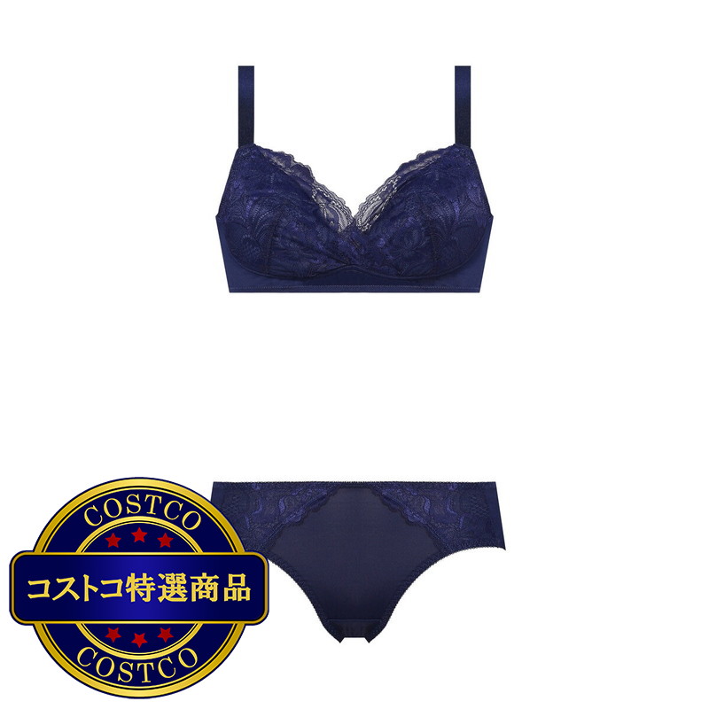 (コストコ) トリンプ・インターナショナル・ジャパン 1日快適ノンワイヤー ブラ&ショーツセット - 画像 (4)