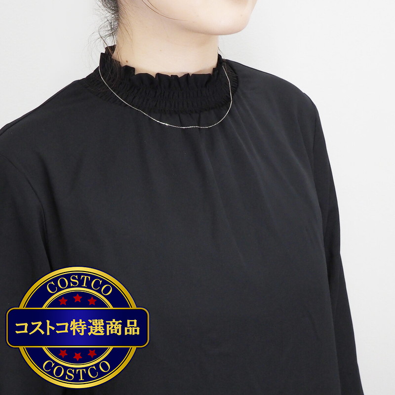 (コストコ) プラチナ チェーンカットアズキネックレス 45cm 幅 0.9mm 約1.8g - 画像 (4)