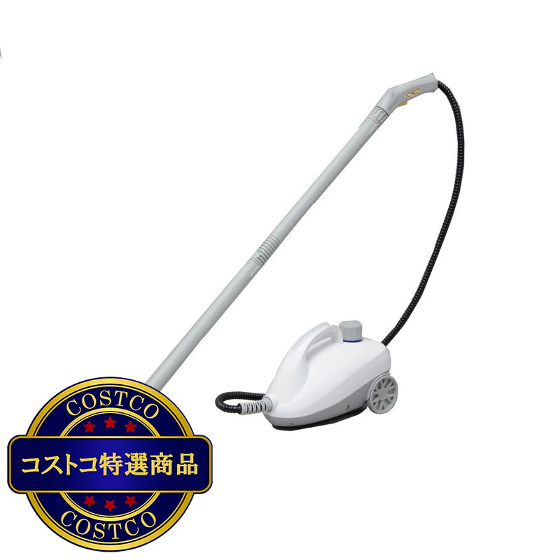 (コストコ) アイリスオーヤマ スチームクリーナーセット 収納容器付き STM410E18 - 画像 (2)