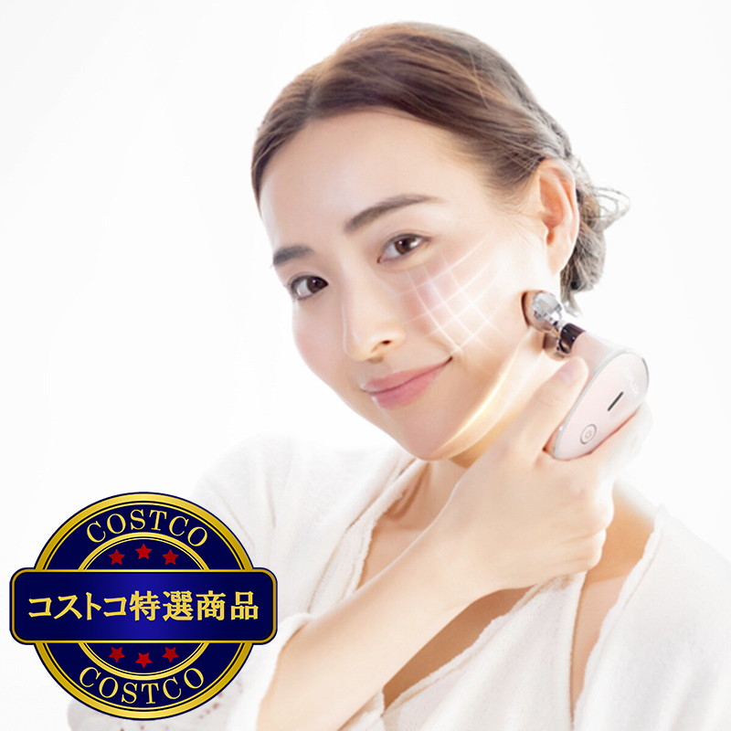 (コストコ) ニップラックス クレル EMS 美顔ローラー NP-QL21PK - 画像 (4)