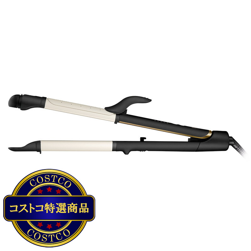(コストコ) ヴィダル・サスーン スチーム 2WAY ヘアアイロン VSI3255KJ - 画像 (3)