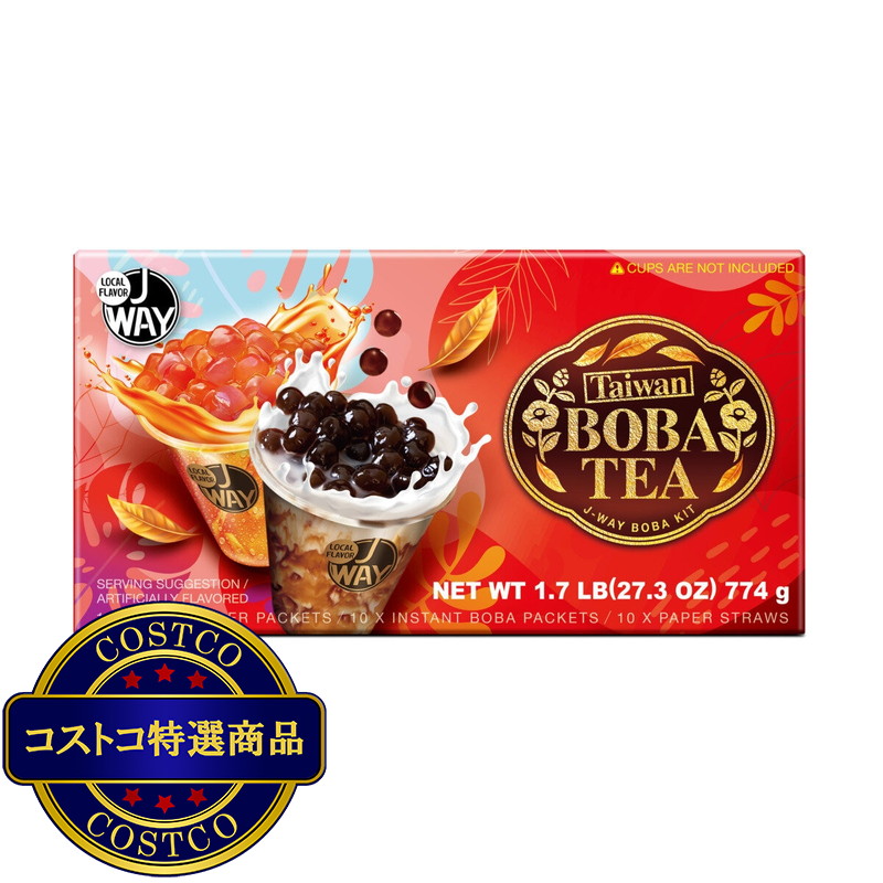 (コストコ) タピオカティーキット 4種 10食入り