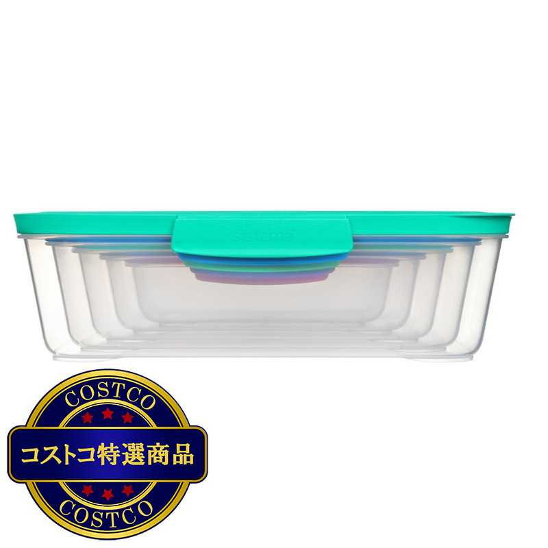 (コストコ) システマ ネストイット 保存容器 5個セット - 画像 (4)