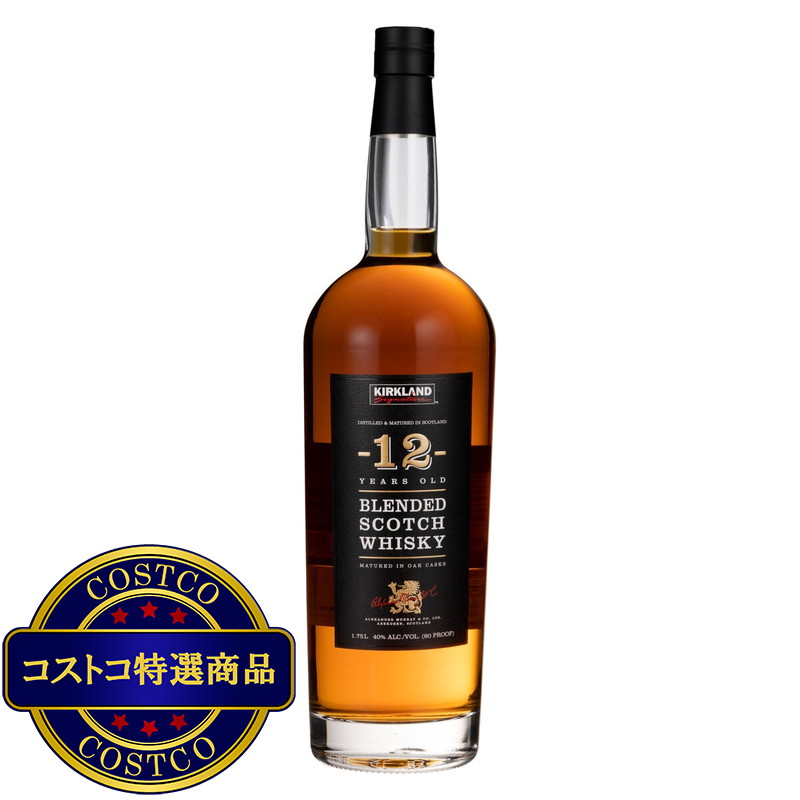 (コストコ) カークランド シグネチャー スコッチウイスキー ブレンド 12年熟成 1750ml