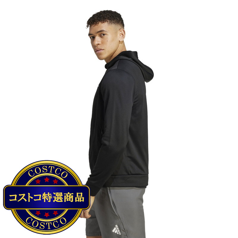 (コストコ) アディダス メンズ フルジップ パーカー - 画像 (3)