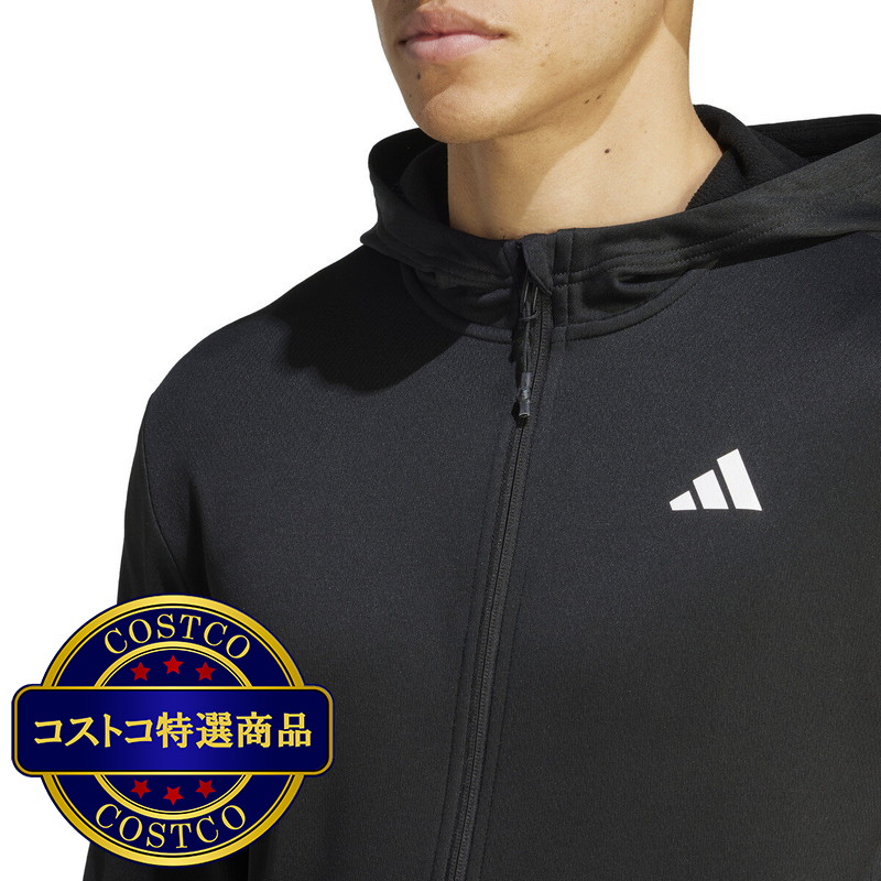 (コストコ) アディダス メンズ フルジップ パーカー - 画像 (4)