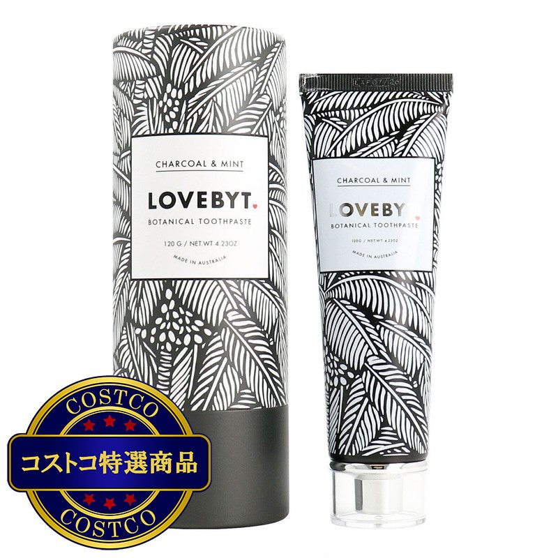 (コストコ) LOVEBYT ナチュラル歯みがき粉 120 g