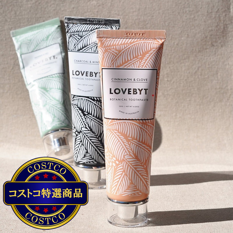 (コストコ) LOVEBYT ナチュラル歯みがき粉 120 g - 画像 (4)