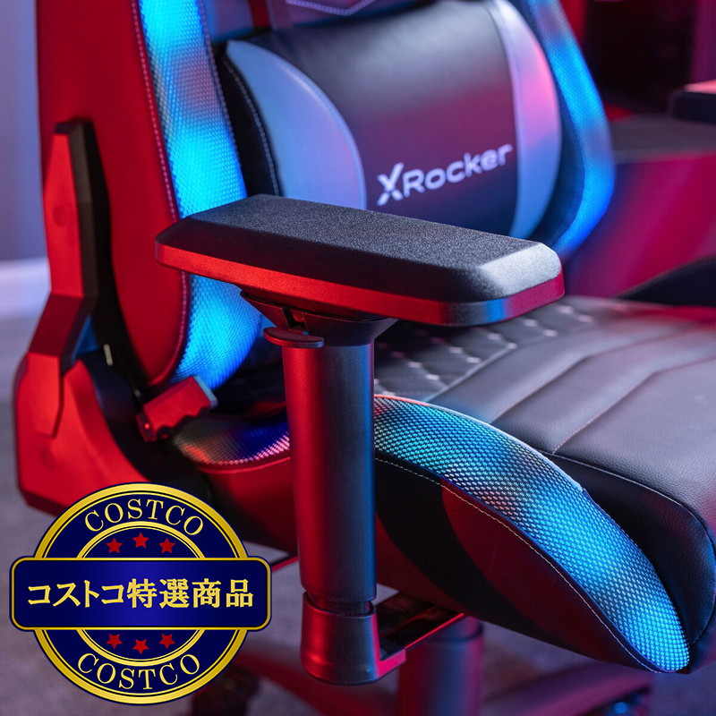 (コストコ) X Rocker LEDゲーミングチェア - 画像 (3)