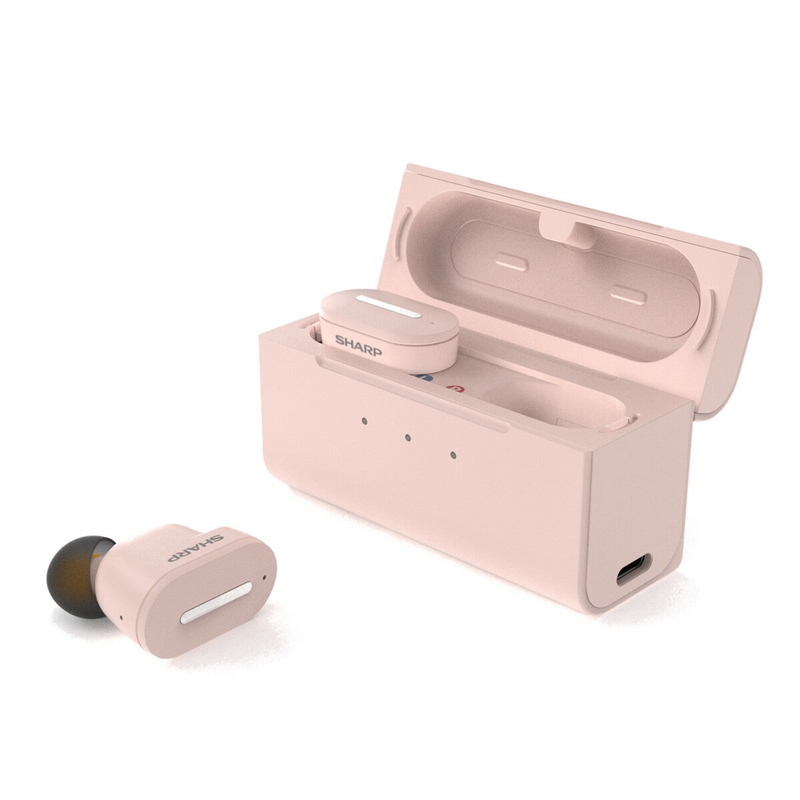 (コストコ) シャープ 補聴器 メディカル リスニングプラグ ナチュラルピンク MHL1-P