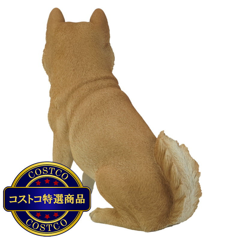 (コストコ) ウービア お座り柴犬の置物 (大) H14197 - 画像 (2)