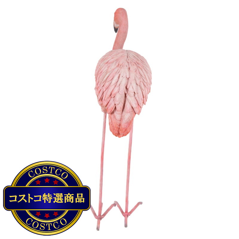 (コストコ) ウービア フラミンゴの置物H12367-A - 画像 (2)