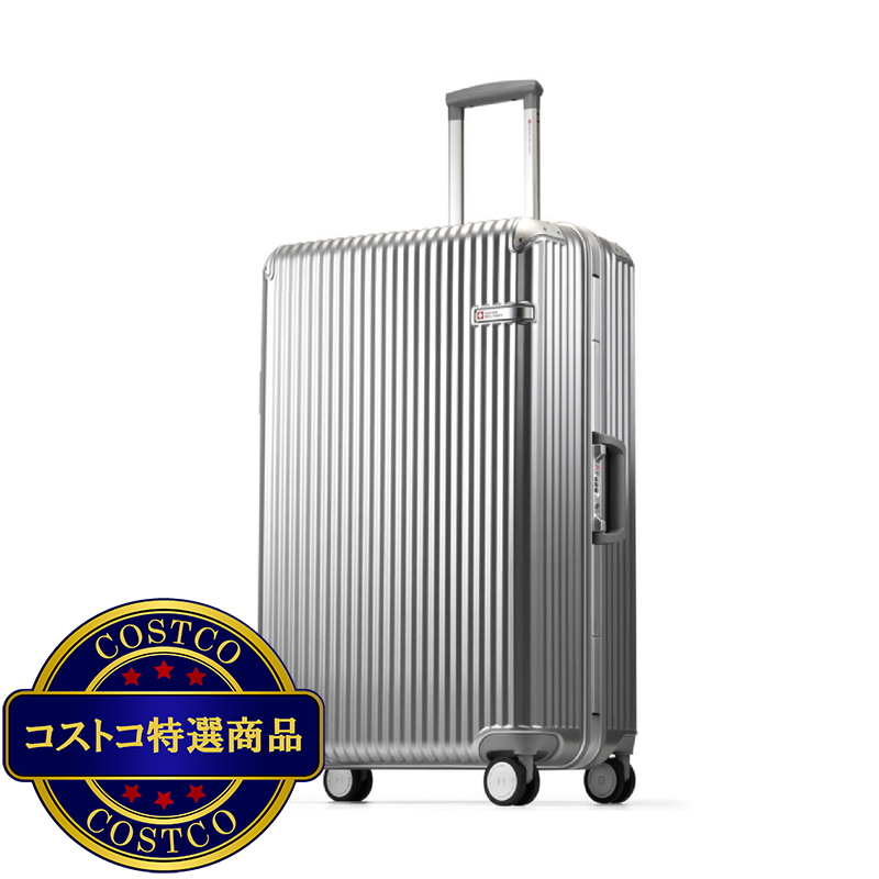 スイスミリタリー SM-I828 28in スーツケース シルバー 105L - 画像 (2)
