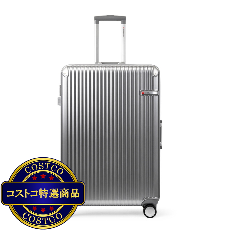 スイスミリタリー SM-I828 28in スーツケース シルバー 105L