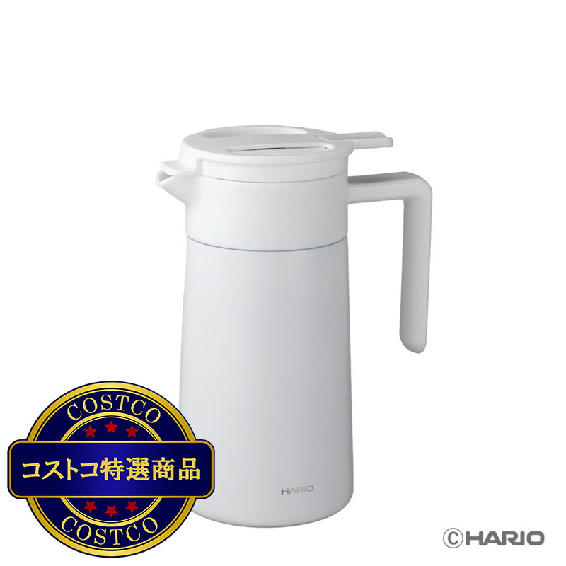 (コストコ) ハリオ セラミックコーティング真空保温ポット 600ml - 画像 (2)