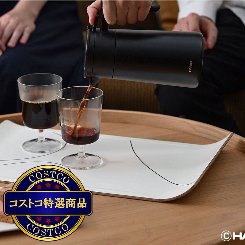 (コストコ) ハリオ セラミックコーティング真空保温ポット 600ml - 画像 (3)