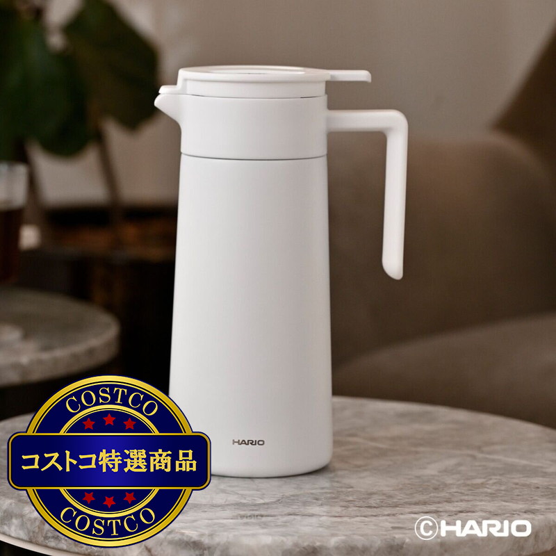 (コストコ) ハリオ セラミックコーティング真空保温ポット 800ml - 画像 (3)