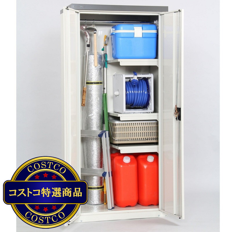 (コストコ) グリーンライフ 両扉式家庭用収納庫 TBRJ-162HT - 画像 (2)