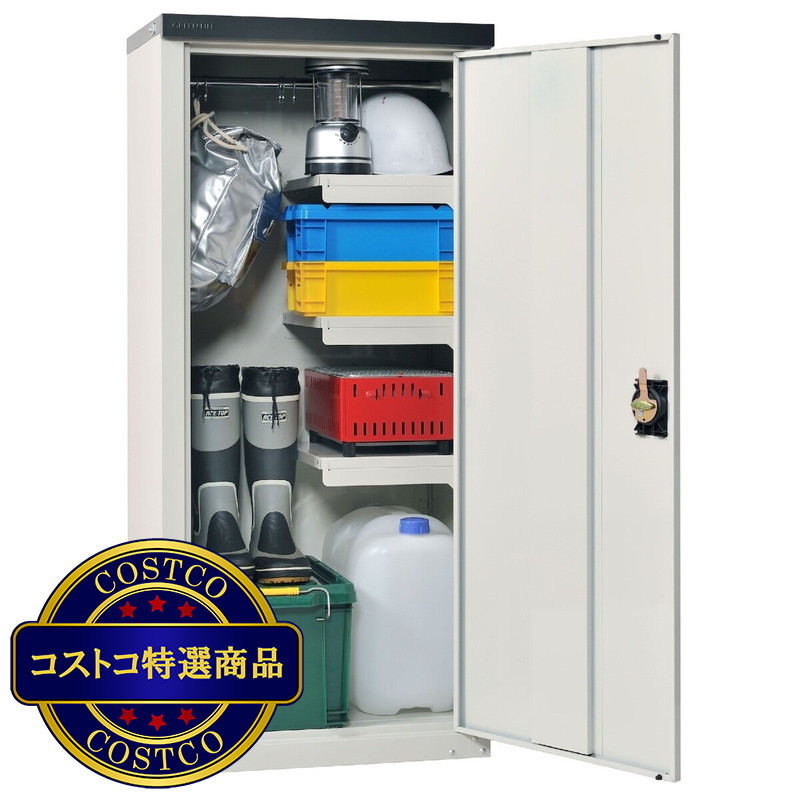 (コストコ) グリーンライフ 扉式家庭用収納庫132 TBJ-132HT - 画像 (3)