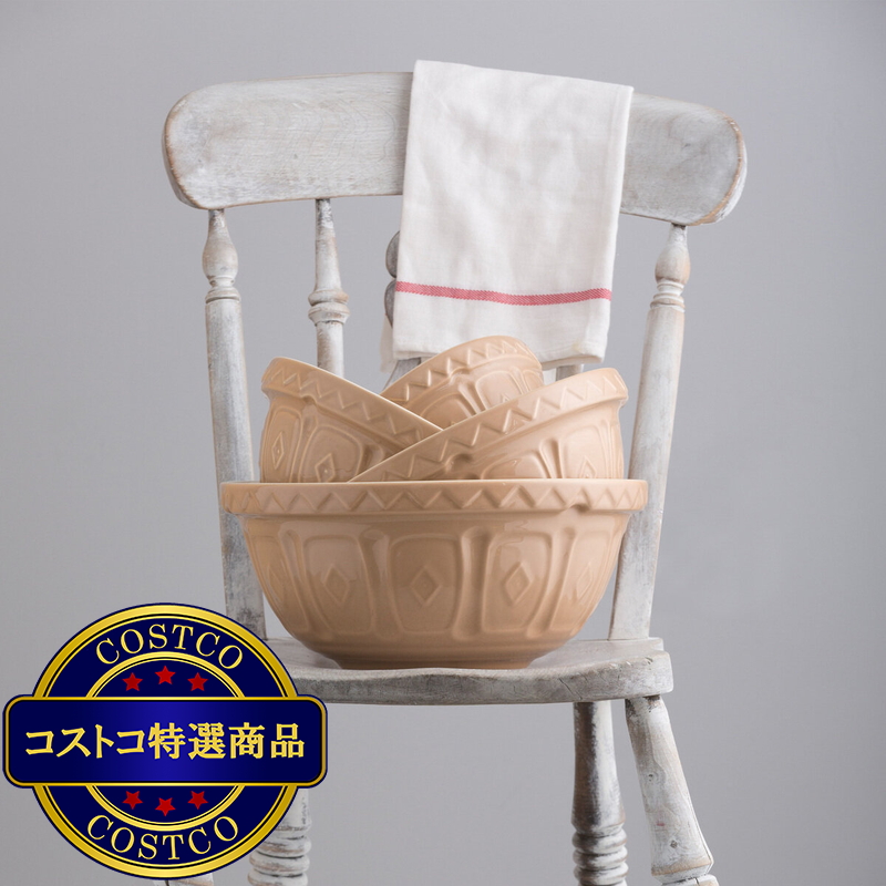 (コストコ) メイソンキャッシュ ケーン ミキシングボウル 24cm&26cm ケーン - 画像 (4)
