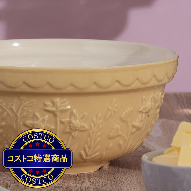 (コストコ) メイソンキャッシュ インザメドウ ミキシングボウル 21cm 水仙 - 画像 (2)