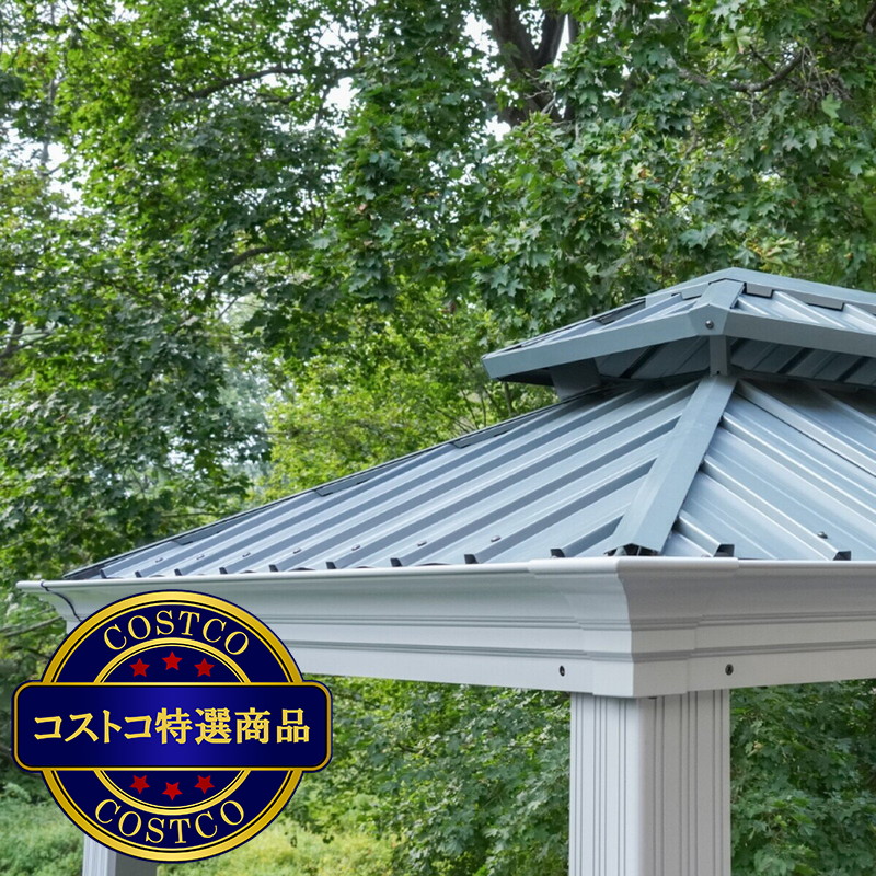 (コストコ) ソジャグ モナコ 6 x 8フィート (1.8 x 2.4m) BBQ ガゼボ - 画像 (3)