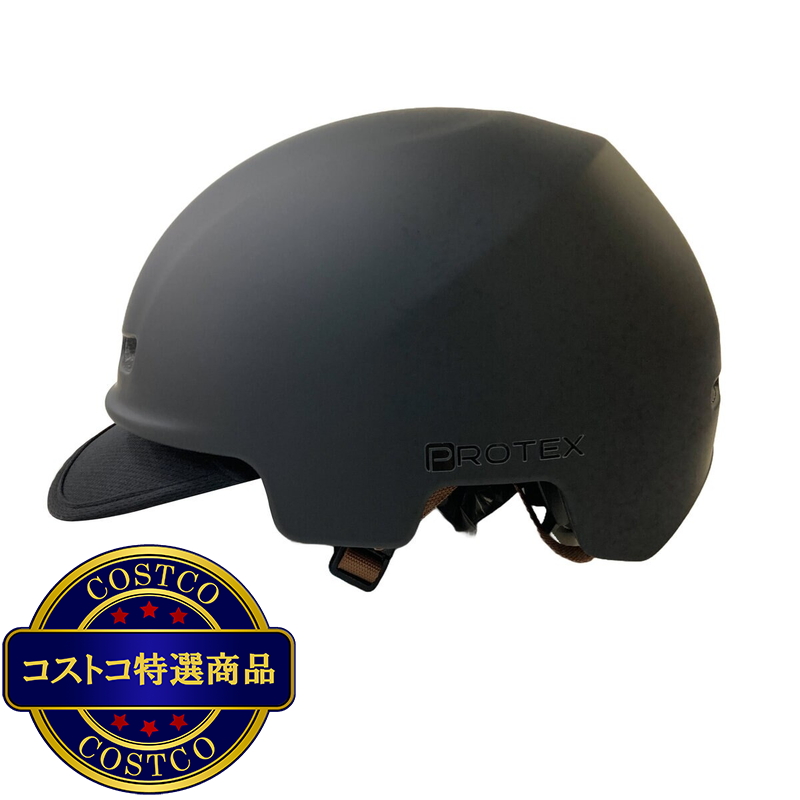 (コストコ) トップ 大人用 カジュアル 自転車ヘルメット VS ブラック - 画像 (2)