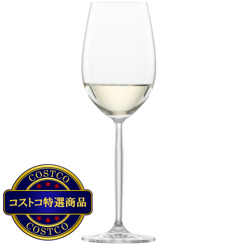 (コストコ) ツヴィーゼル ディーヴァ 白ワイングラス 302ml 2個セット - 画像 (2)