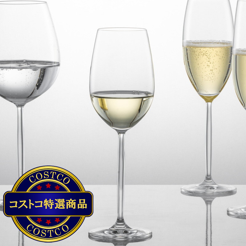 (コストコ) ツヴィーゼル ディーヴァ 白ワイングラス 302ml 2個セット - 画像 (3)