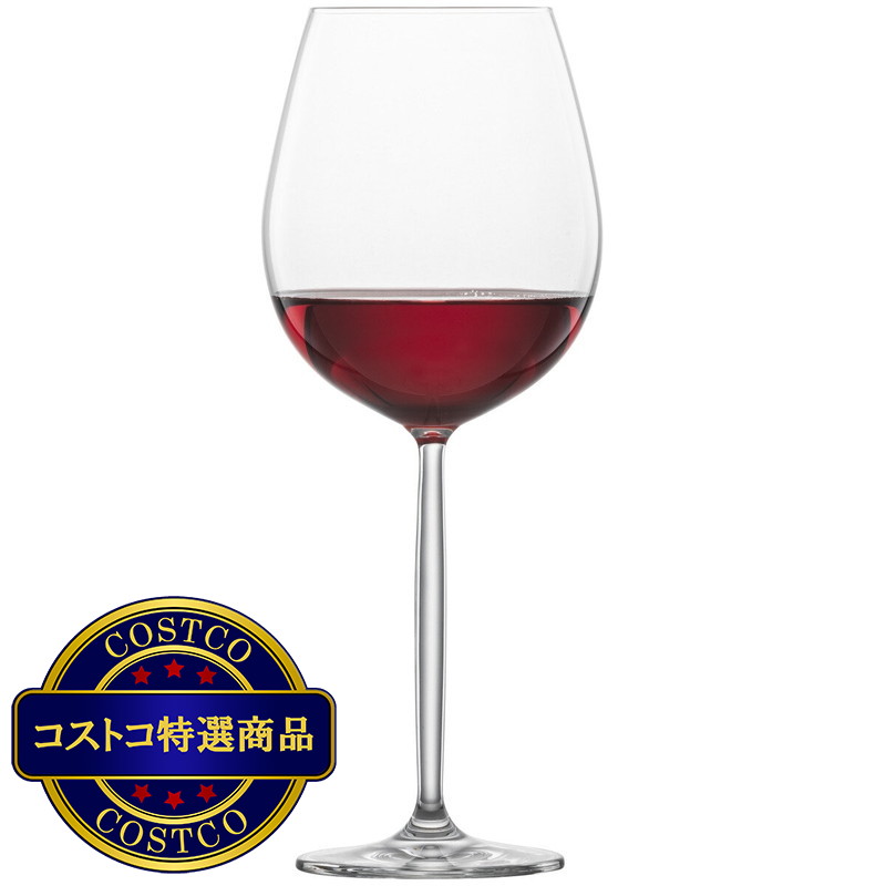 (コストコ) ツヴィーゼル ディーヴァ 赤ワイングラス 480ml 2個セット - 画像 (2)