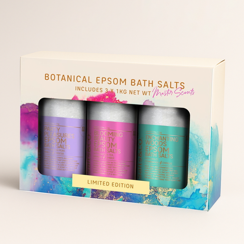 (コストコ) Salts & Co. エプソムバスソルト 3種類の香り 1kg x 3