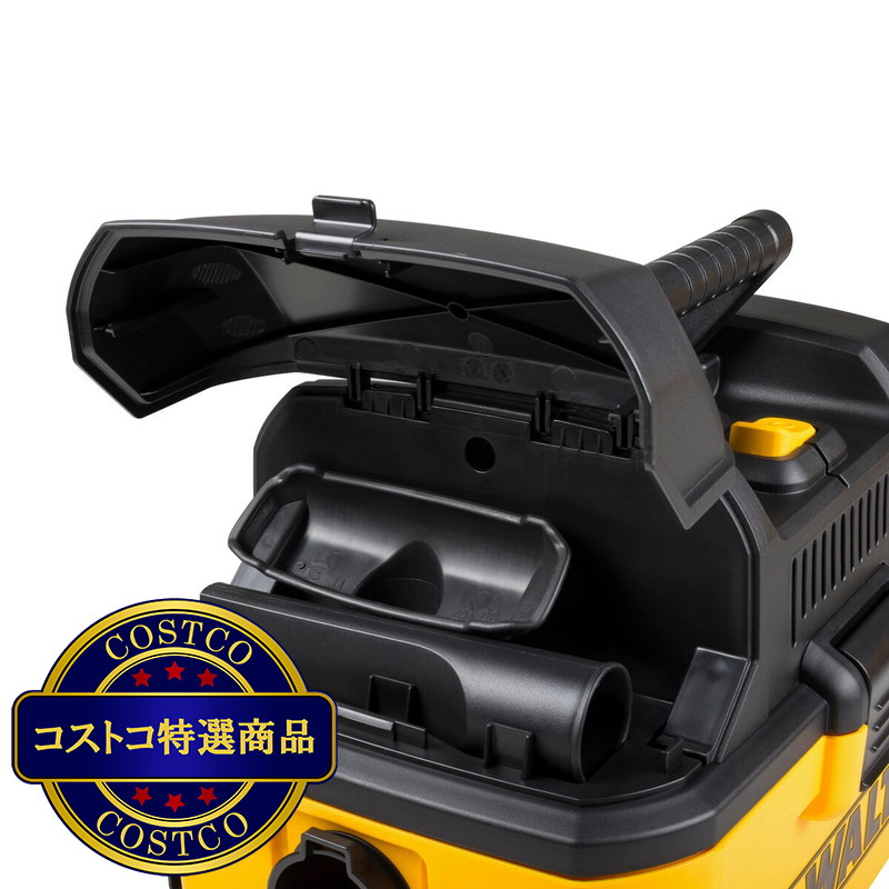 (コストコ) DEWALT(デウォルト)15L 乾湿両用 バキュームクリーナー - 画像 (4)
