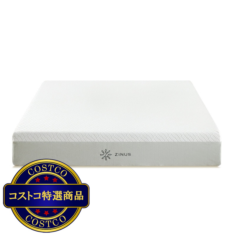 (コストコ) Zinus GreenTea Luxe Mattress Single Double - 画像 (3)