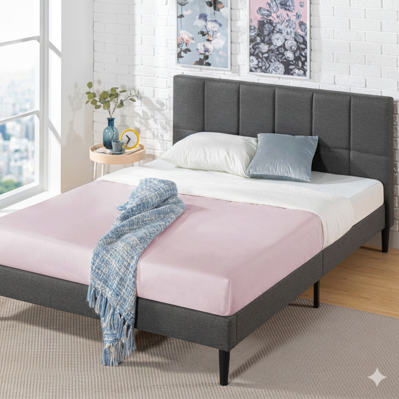 (コストコ) Zinus Lottie Bedframe Semi-Double