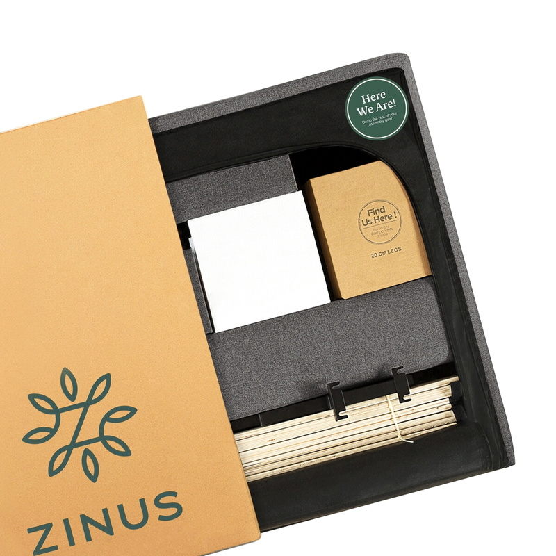 (コストコ) Zinus Lottie Bedframe Semi-Double - 画像 (4)