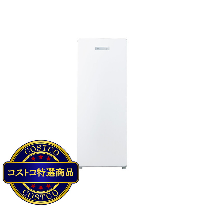 (コストコ) Haier 153L 前開き式冷凍庫 JF-NUF153D (W)