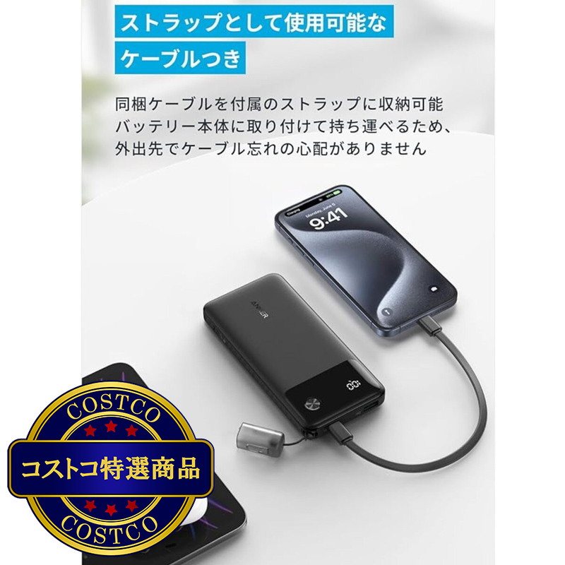 (コストコ) Anker Power Bank 2パック モバイルバッテリー B1388 - 画像 (3)