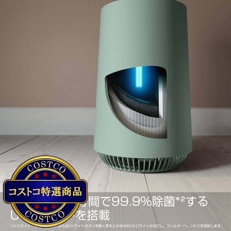 (コストコ) エレクトロラックス 空気清浄機 Flow A3 UV FA31-203 - 画像 (3)