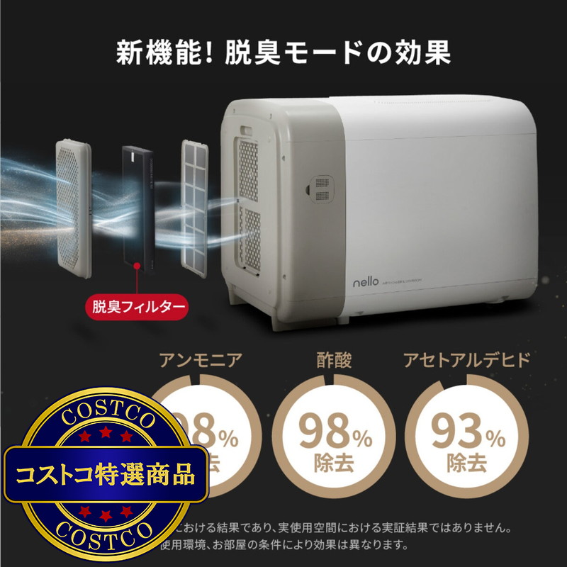 (コストコ) nello ペットドライルーム 専用脱臭フィルター - 画像 (4)